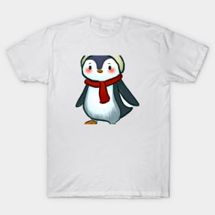 Cute Penguin Drawing T-Shirt